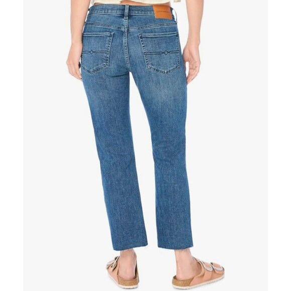 Lucky Brand Denim Sweet Crop Jeans Medium Wash Size 6 or US 28 - Picture 12 of 12